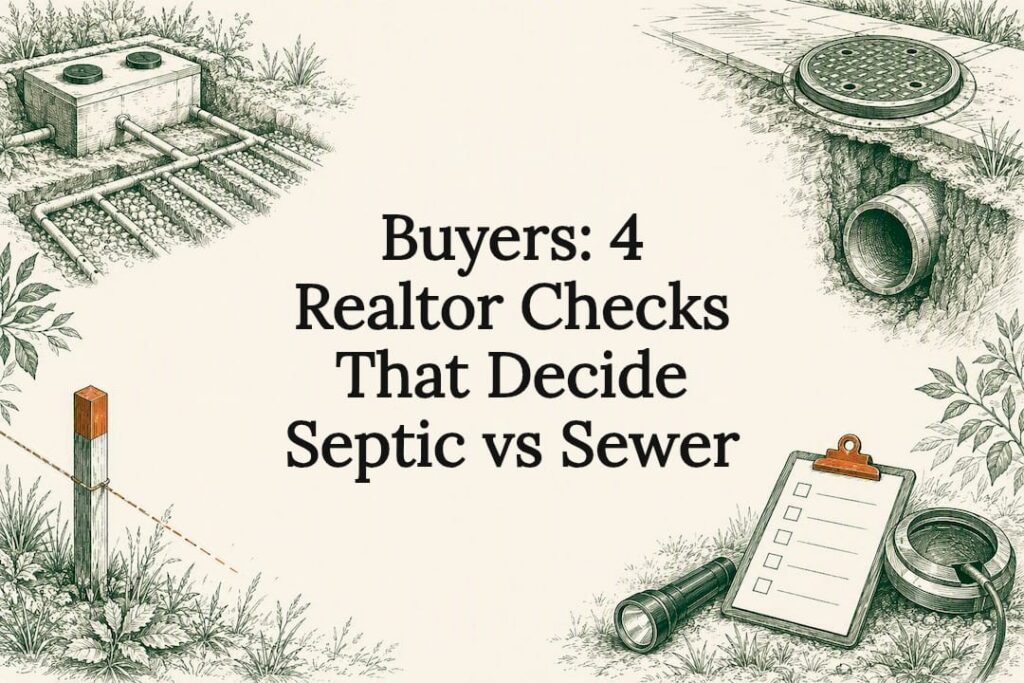 Septic and sewer inspection title card