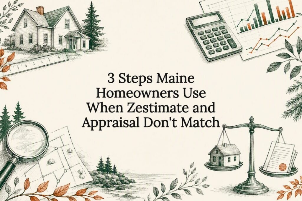 Maine home valuation comparison title card