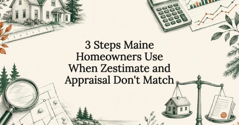 Maine home valuation comparison title card