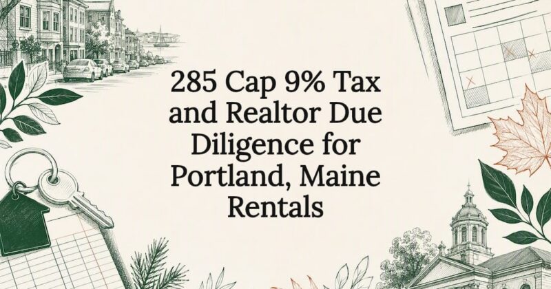 Decorative Portland rental compliance title card