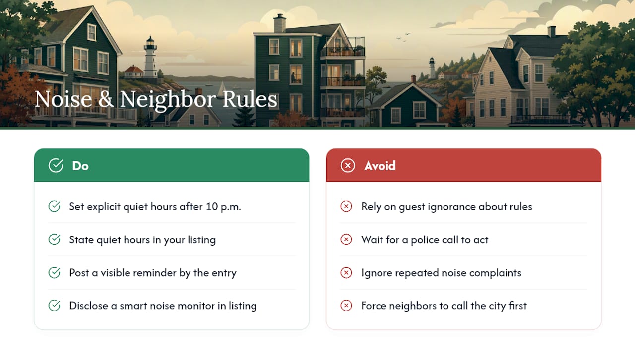 What Are the Noise and Neighbor Complaint Rules? — overview diagram