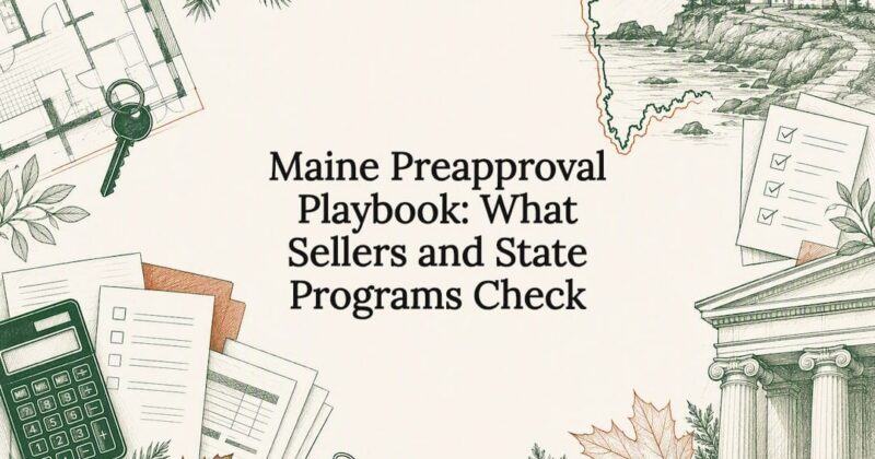 Maine mortgage preapproval title card