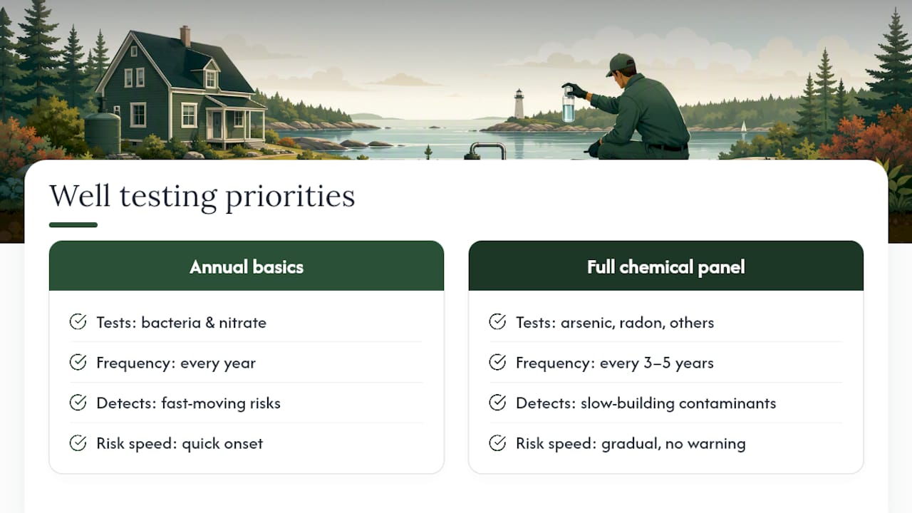 What Well Owners Get Wrong About Testing — overview diagram