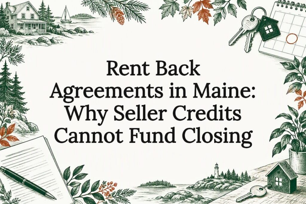 Sketches framing a rent-back article title