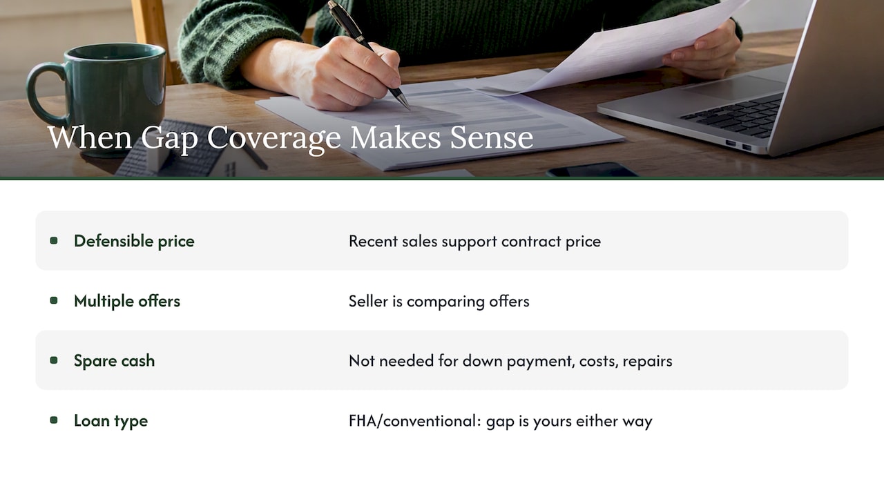 When a gap clause makes sense in Maine — overview diagram